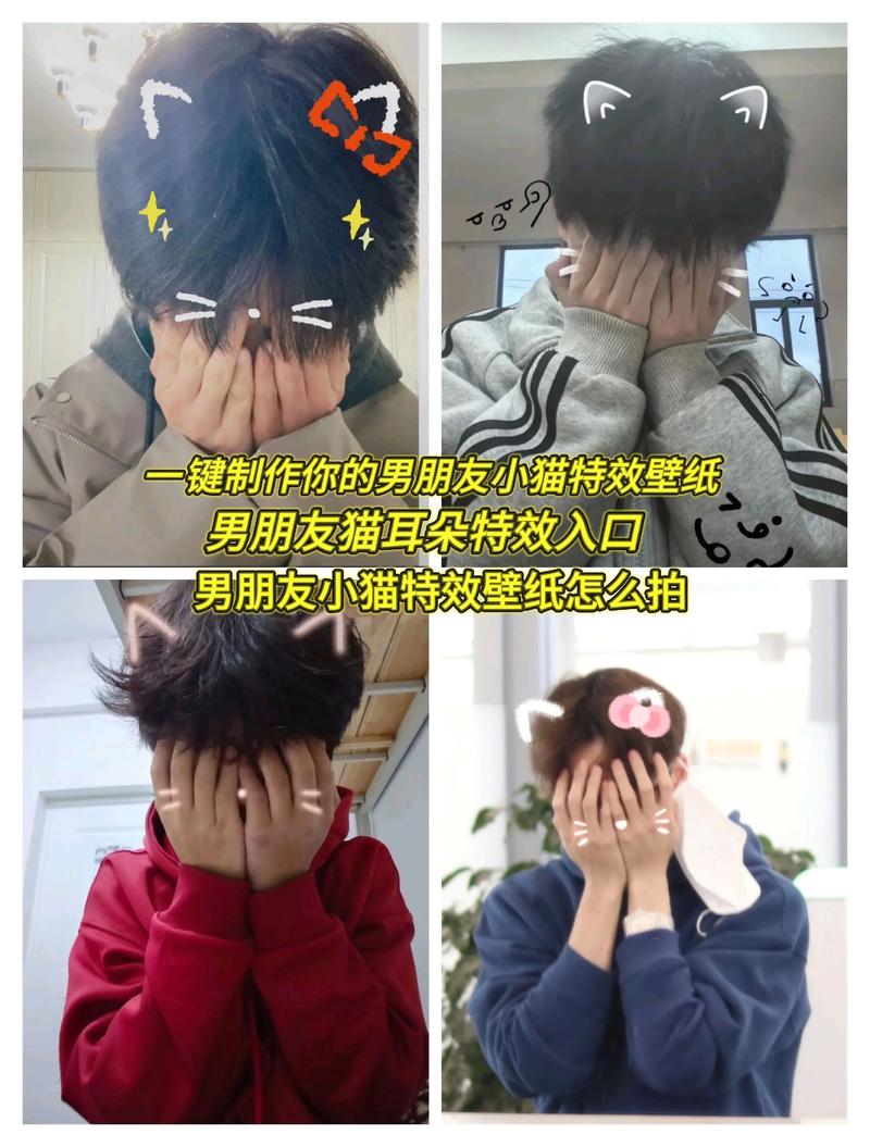 拍照小猫特效怎么弄