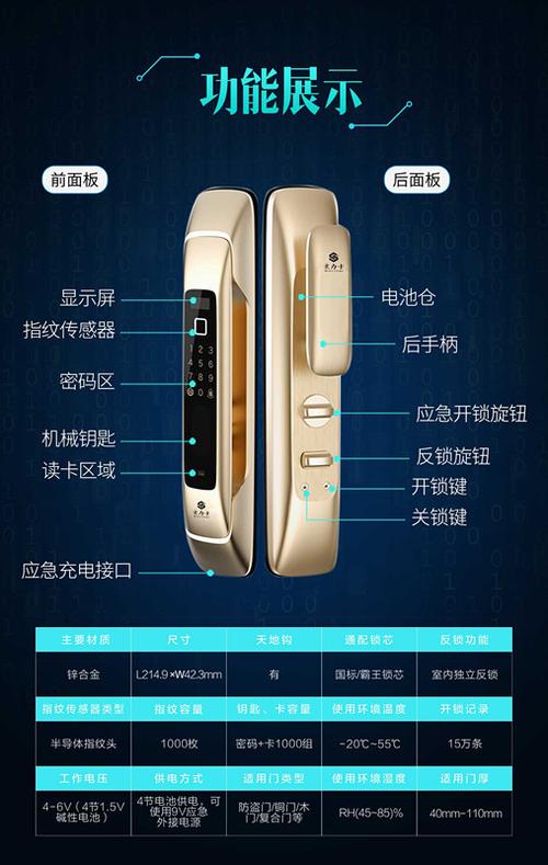 豪力士智能锁说明书
