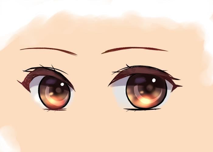 medibangpaint画眼睛