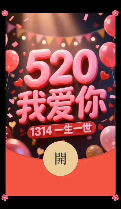 表达爱的微信红包