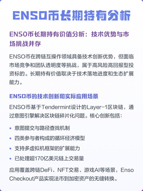 ENSO币值得长期持有吗