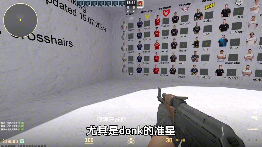 csgo职业准星