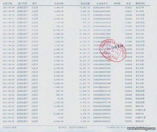 中国银行可以网上打印流水吗