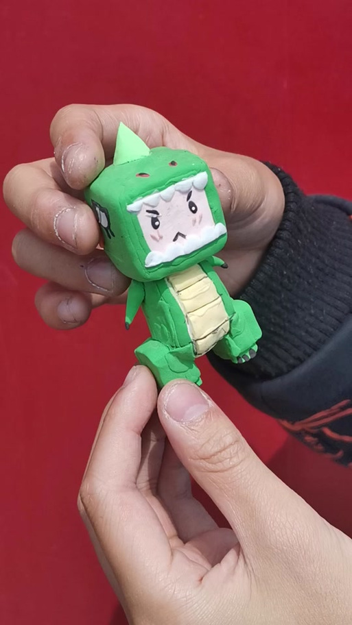 粘土捏迷你世界迷斯拉