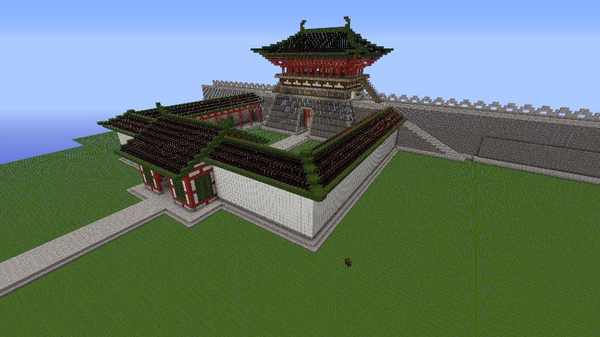 我的世界宫殿建造
