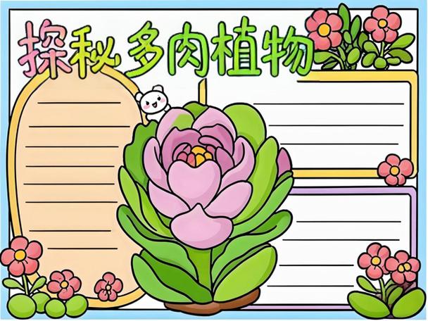 植物手抄报简单又漂亮