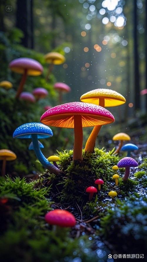彩色蘑菇是什么广告