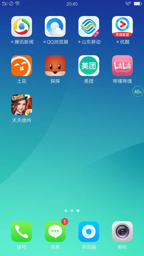 oppo手机右上角有个电话hd