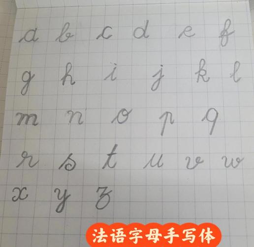 26个迷你小字母右下角