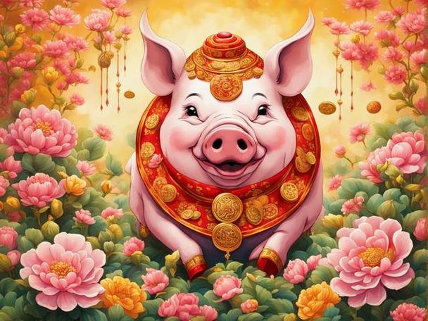 属猪图片