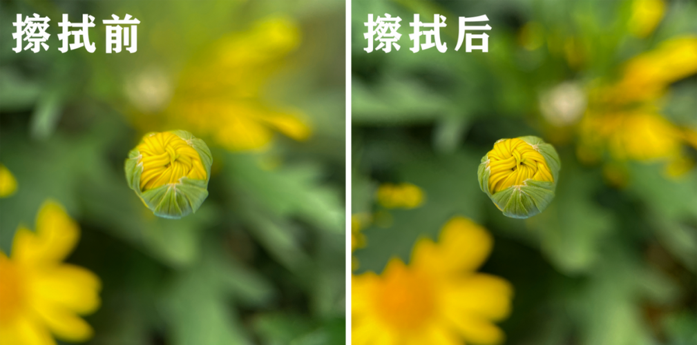 手机拍照正面模糊,反面清晰