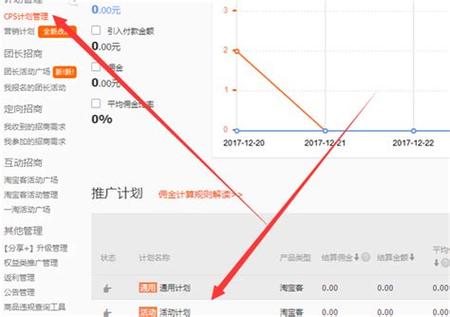 淘宝联盟里面的自主推广的佣金去了
