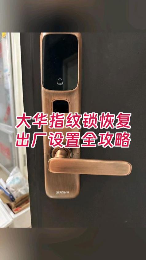 大华智能锁恢复出厂设置方法