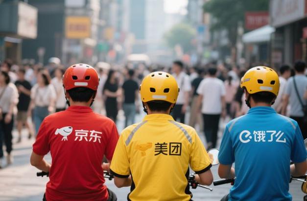 最近很火的外卖平台