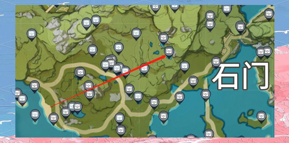 原神每日刷宝箱路线