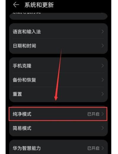 手机的纯净模式在哪里找图标