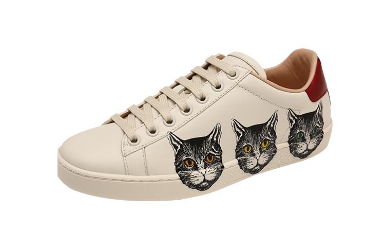 Gucci古驰 猫头印花运动鞋