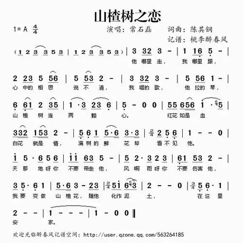 怎么唱山楂树之恋