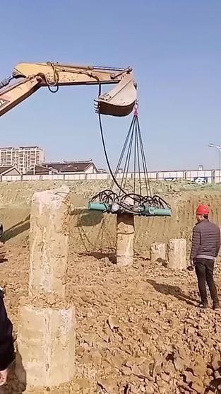 人工破桩头一天做几根