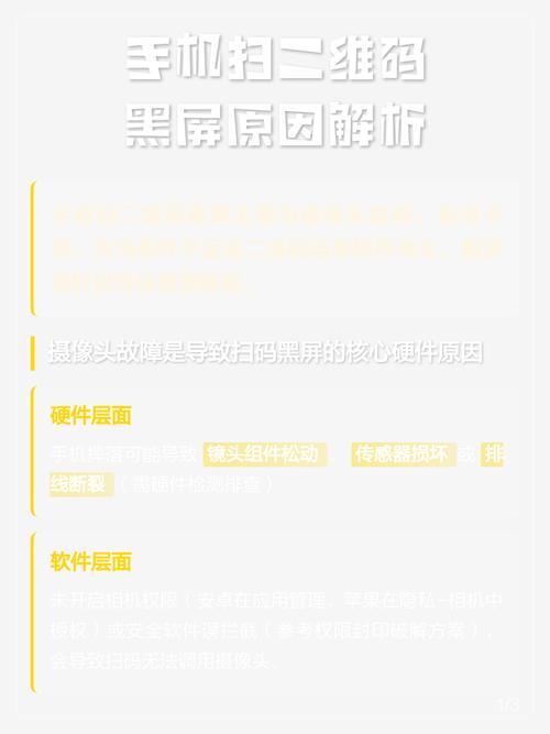 手机扫码黑屏怎么解决缩略图