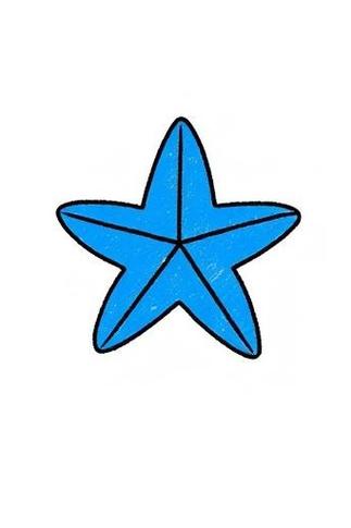 一个五角星a4纸打印