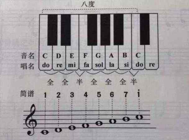 每个音符