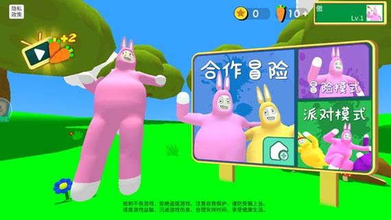 疯狂超级兔子人双人联机版