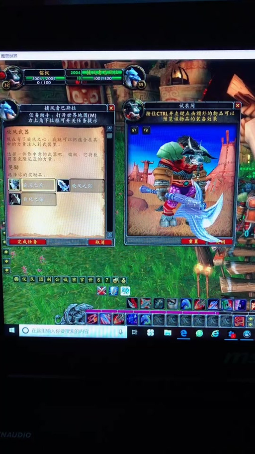 魔兽世界怀旧服旋风斧头游戏截图