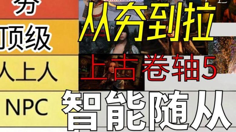 上古卷轴5随从全排名攻略