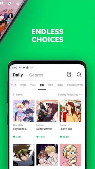 咚漫台版webtoon