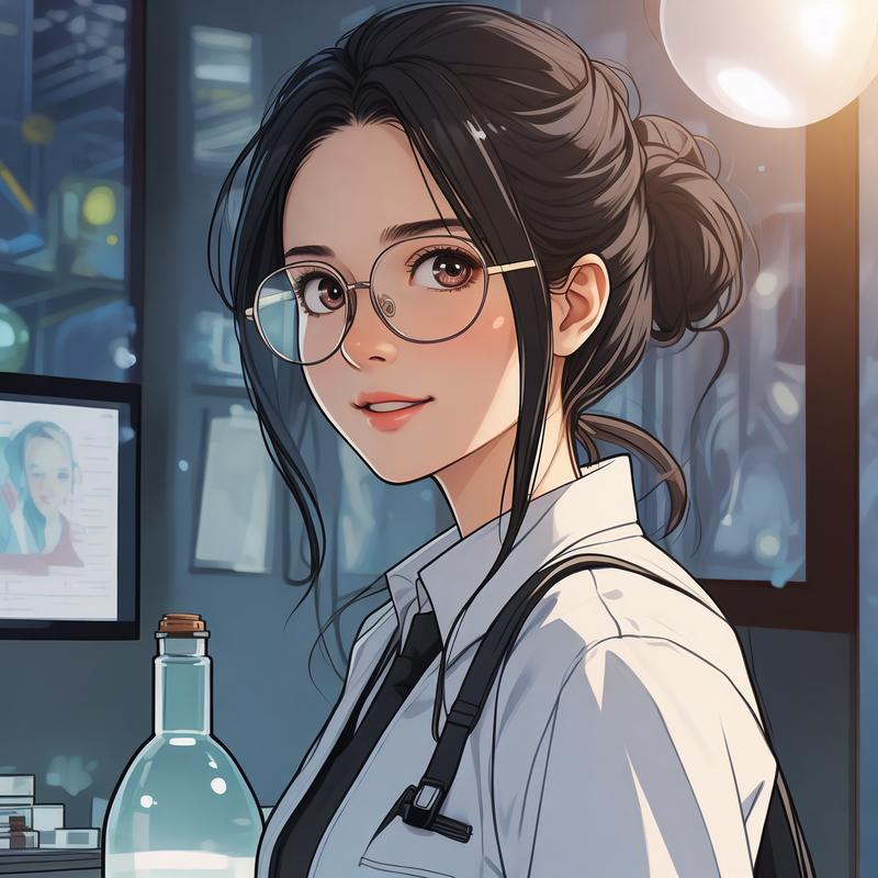 微漫画女博士