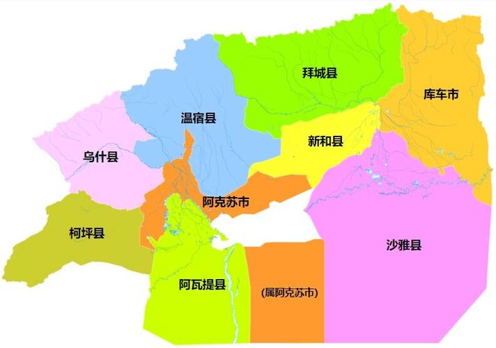 阿克苏社区划分