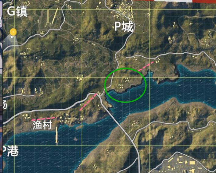 和平精英海岛地图攀爬点游戏截图