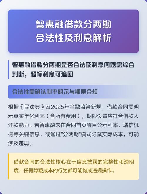 智惠融借款都是二期还款吗