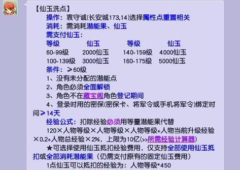 梦幻109洗点要花多少钱