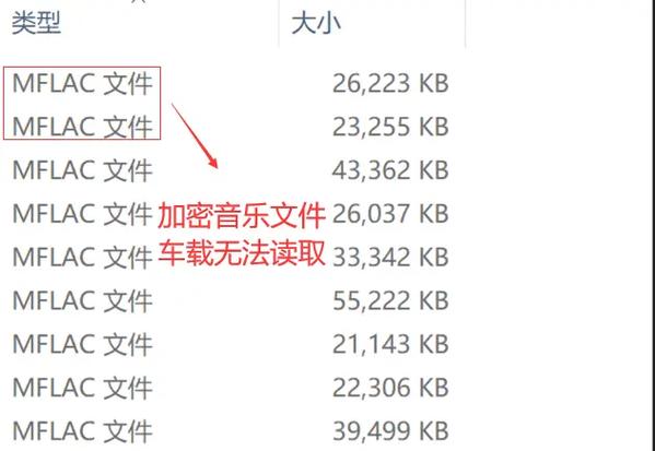 有的歌曲下载到u盘怎么放不了