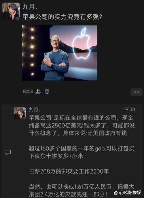 苹果公司的实力