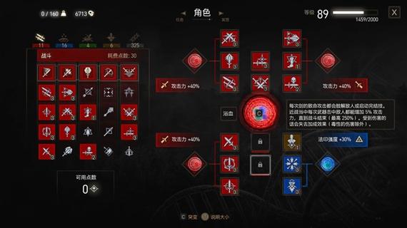 巫师3新手加点顺序图
