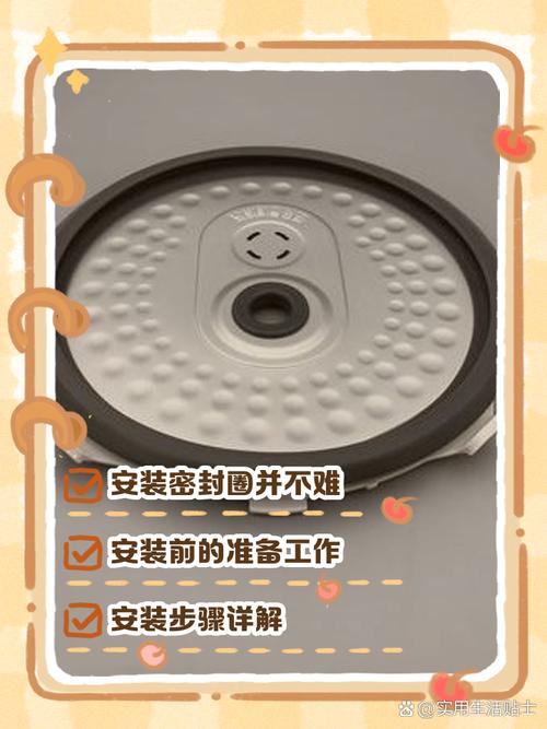 电饭锅内盖上的橡胶圈怎么套上去