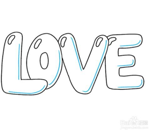 love的简笔画