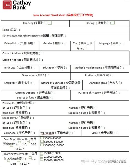 开户资料有哪些