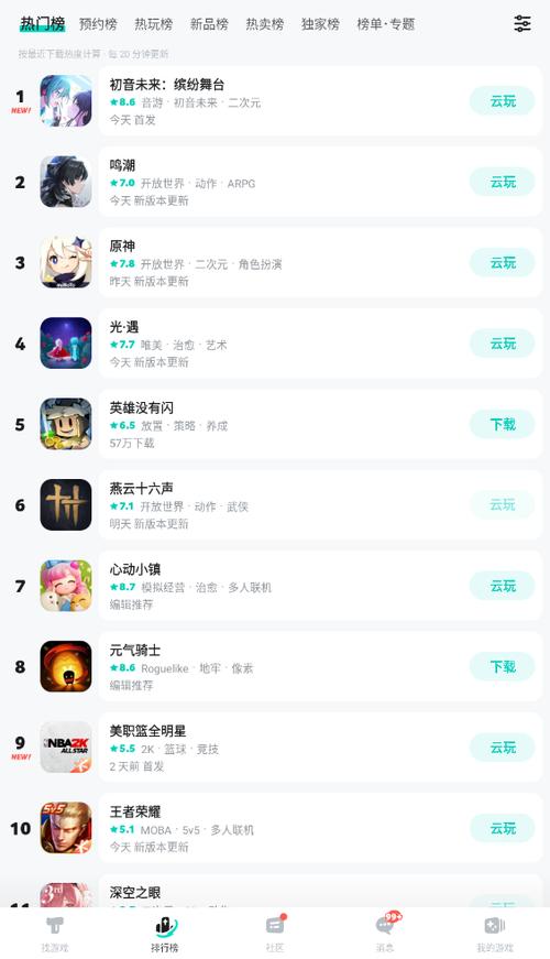 除了taptap还有哪些手机游戏平台