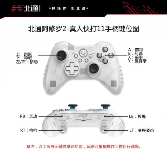 手柄摇杆按下去是什么键