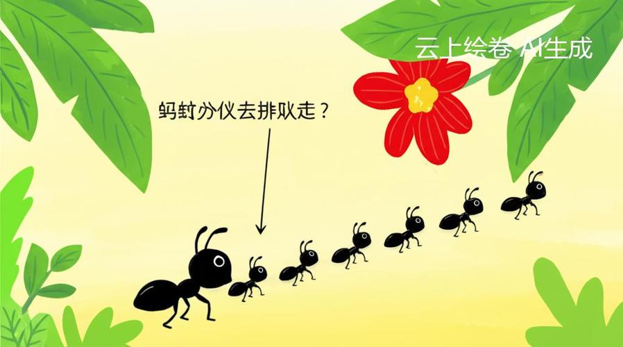 蚂蚁为什么会排队图标