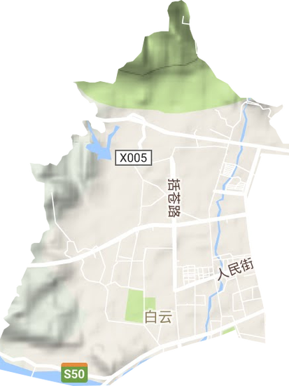 丽水白云街道在什么区
