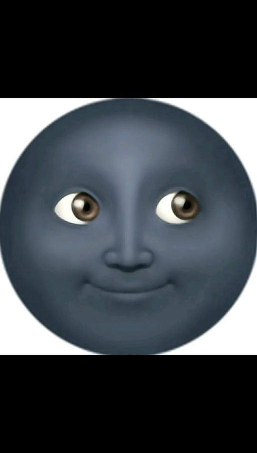黑脸emoji的含义污截图