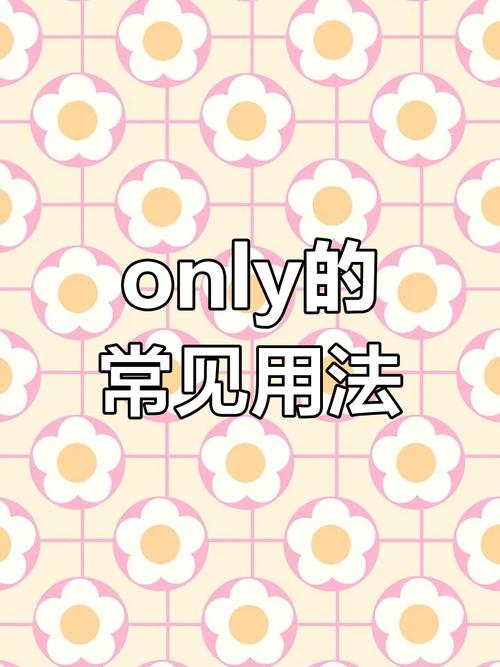 网络用语only
