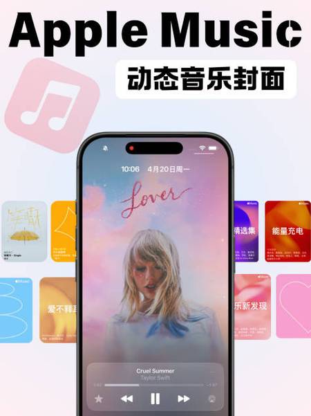 iPhone锁屏显示歌曲封面