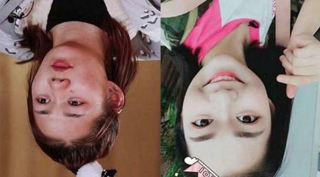 火箭少女裸妆后的效果