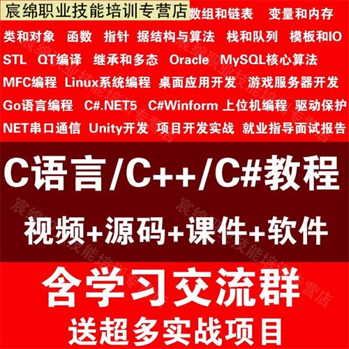 c语言谁的视频教程好